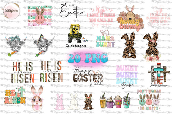 Download Happy Easter Sublimation Designs Bundle - Easter sublimation designs Collection