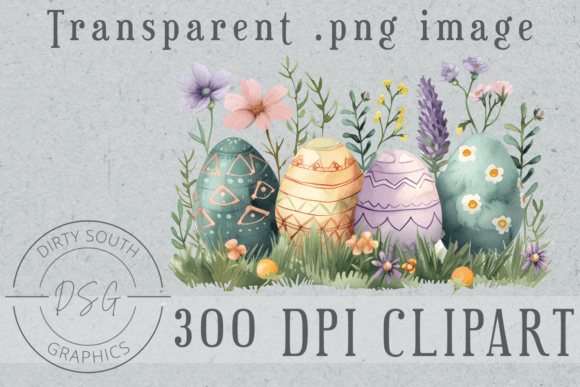 Download Watercolor Floral Easter Eggs - Easter eggs Collection