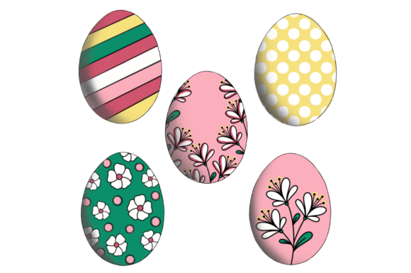 Download Floral Easter Eggs - Easter eggs Collection