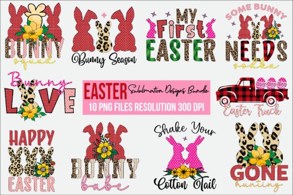 Download Easter Sublimation Designs Bundle - Easter sublimation designs Collection