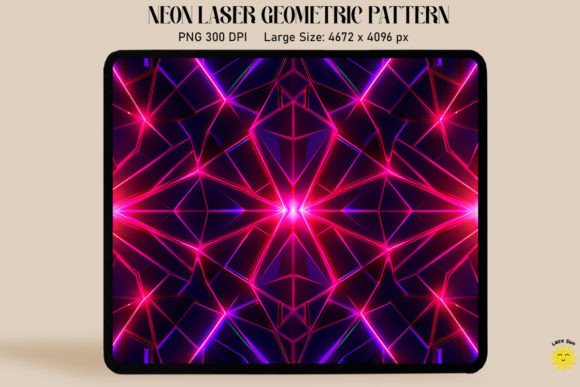 Download Neon Vibrant Maroon Laser Pattern - Premium Resources
