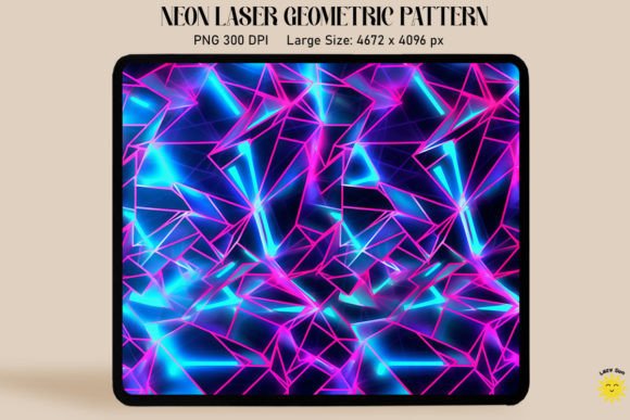 Download Neon Vibrant Colorful Laser Pattern - Premium Bundle