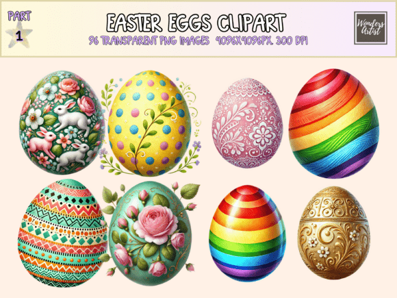 Download Easter Eggs Clipart - Easter eggs Collection