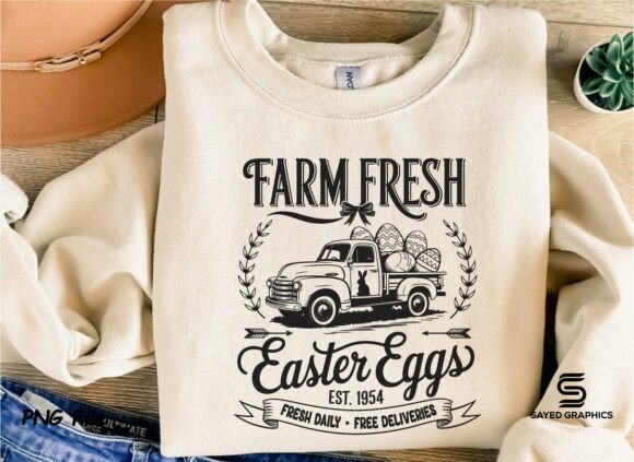 Download Farm Fresh Easter Eggs Rabbit Spring Png - Easter eggs Collection